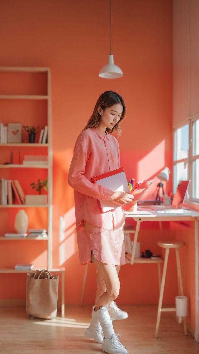 Worker in Office